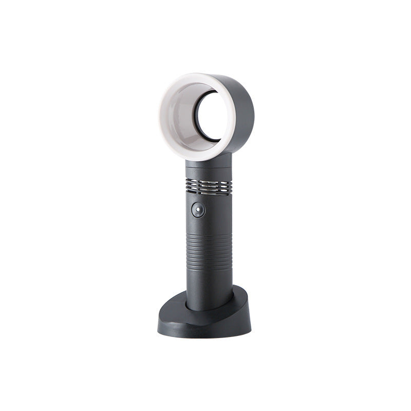 Handheld USB Fan Three-block Silent Bladeless Fan